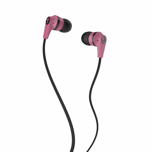 Skullcandy s2ikdy-137 Ink'd 2.0 in Ear Headphone with Inline Mic - Pink in jordan smartx
