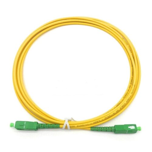 Single Fiber SC/APC-SC/APC Fiber Optic Patch Cable - 3M