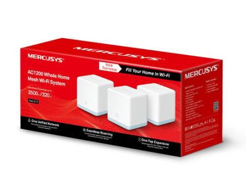 Mercusys - Mesh Systems - MERCUSYS MESH WIFI HALO S12 – 3 PACK