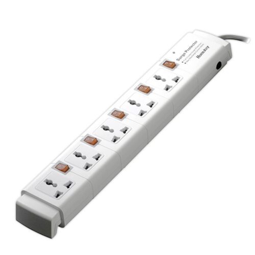 Huntkey PZC502-3 Power Strip Surge w/ 5 Universal AC Sockets (3M) in smartx jordan