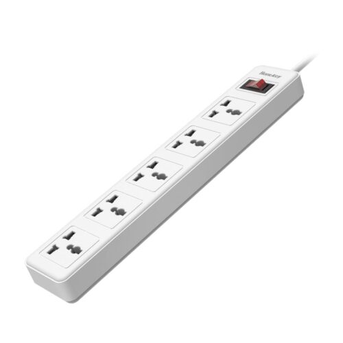 Huntkey SSZ501 5 Port UK Plug Power Strip 3M in smartx jordan