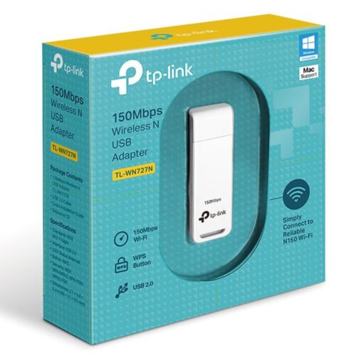 TP-Link TL-WN727N 150Mbps Wireless N USB Adapter IN SMARTX JORDAN