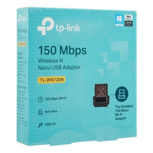 TP-Link TL-WN725N 150Mbps Wireless N Nano USB Adapter IN SMARTX JORDAN