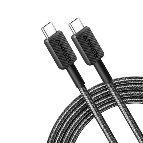 Anker  - Type-C Cables & Adapters - 322 Braided Type-C Cable - 0.9M - Black