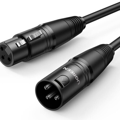 UGreen - Audio Cables & Adapters - 20711 Cannon Male To Female Microphone Extension Audio Cable 3M