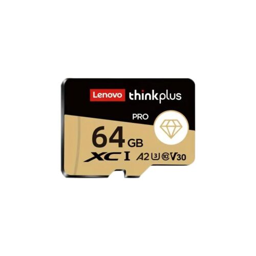 Lenovo Thinkplus 64GB High-Speed UHS-I, U3, A2, V30 Micro SD Card