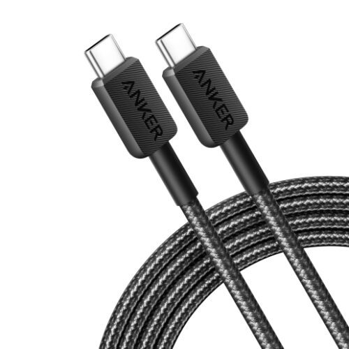 Anker  - Type-C Cables & Adapters - A81C7 Braided  Type-C Cable 240W - 3M - Black