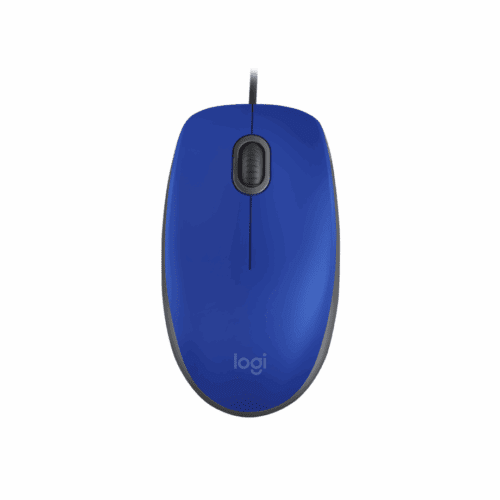 Logitech M110 Silent Wired Mouse – Blue in smartx jordan