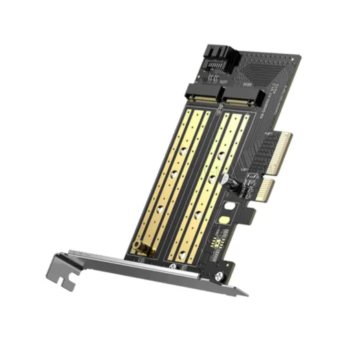 UGreen - PCIE -  70504 Dual M.2 NVME to PCle 3.0 4X Adapter Express Card