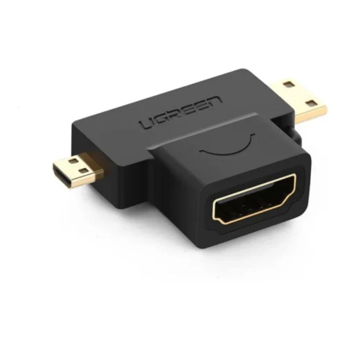 UGreen 20144 Micro + Mini HDMI Male to HDMI Female Adapter in smartx jordan