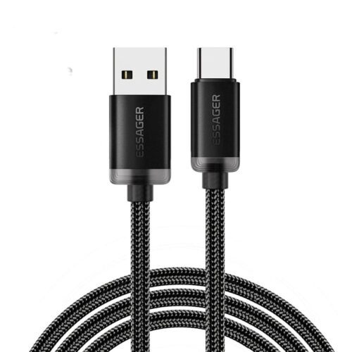 Essager USB A to C Nylon Braided Cable 2M