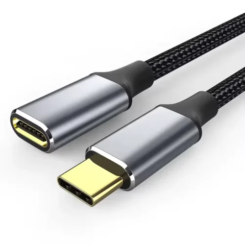 USB C 3.2 10Gbps 100W Male to Female Extension Cable – 2M