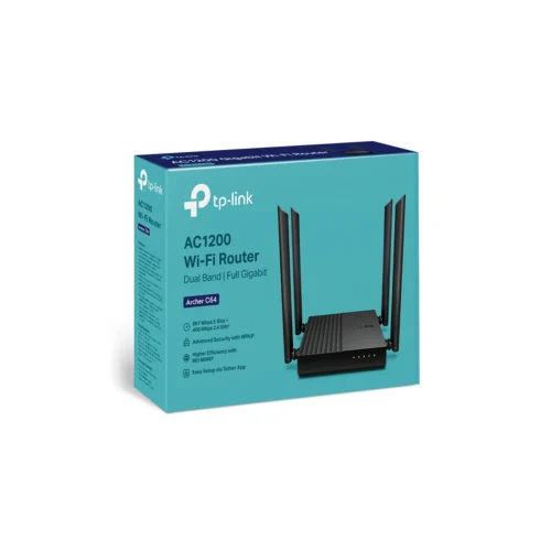 - SmartX Jordan TP-Link Archer C64 AC1200 WiFi Router -