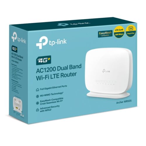 TP-Link Archer MR505 4G+Cat6 AC1200 Dual Band Gigabit Router in jordan -smartx