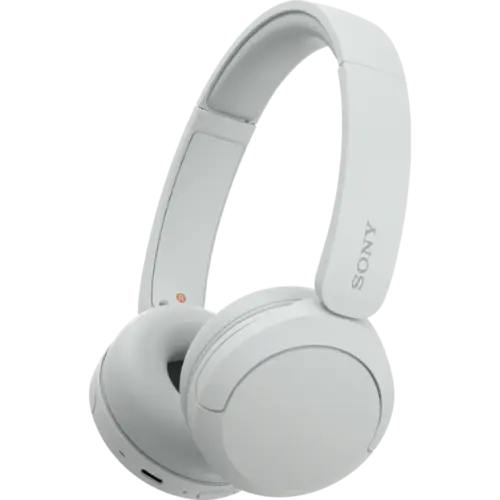 Sony WH-CH520 Wireless On-Ear Bluetooth Headset - White in jordan amman smartx