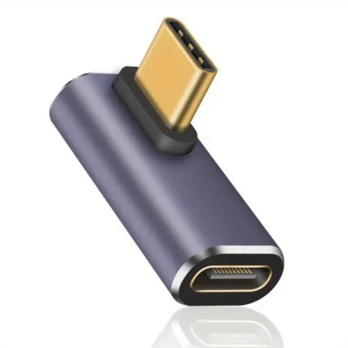 USB Type C Female To Male Angle Adapter Support 100W Charging 40Gbps 8K@60Hz in smartx jordan
