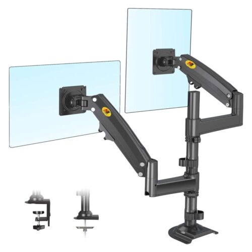North Bayou GF35 Dual Monitor Arm with Gas Spring for 17-27” Monitors in smartx jordan