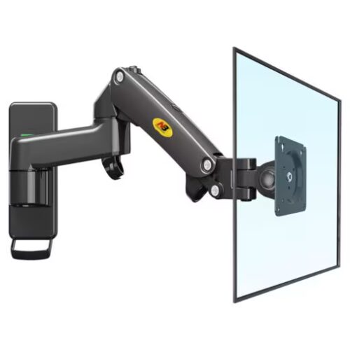 North Bayou S320 17" to 35" Gas Spring Full Motion Wall Monitor Mount Matte Charcoal in smartx jordan