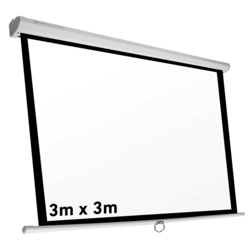 Manual Projector Screen Wall Mount (3mx3m) in smartx jordan
