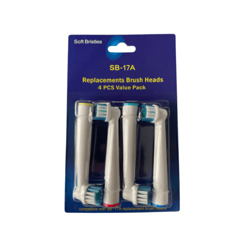 Soft Bristle Toothbrush Electric Toothbrush Heads SB-17A in smartx jordan