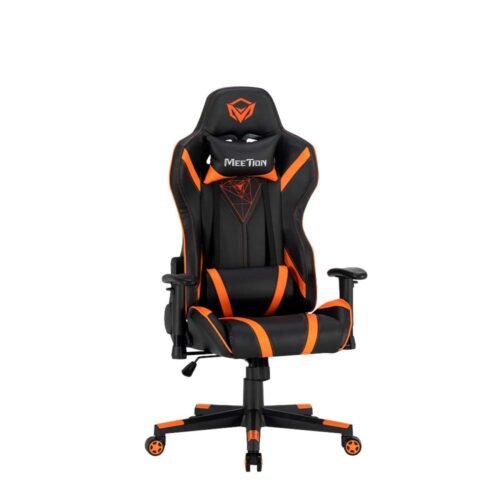 Meetion CHR15 180° Adjustable Black & Orange Backrest E-Sport Gaming Chair in smartx jordan